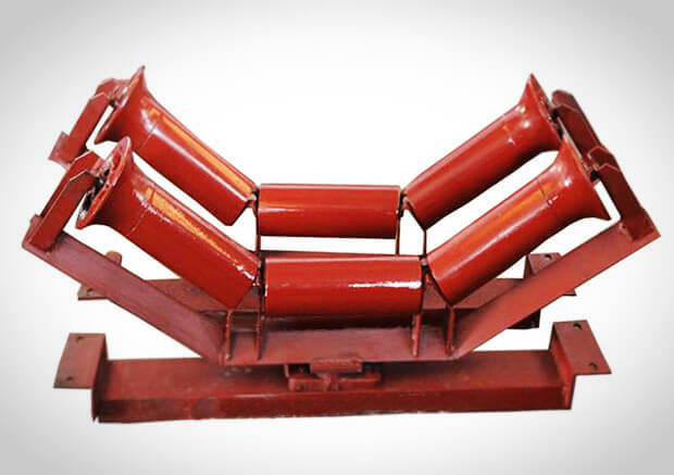 摩擦上調(diào)心支架托輥組 摩擦上調(diào)心支架托輥組